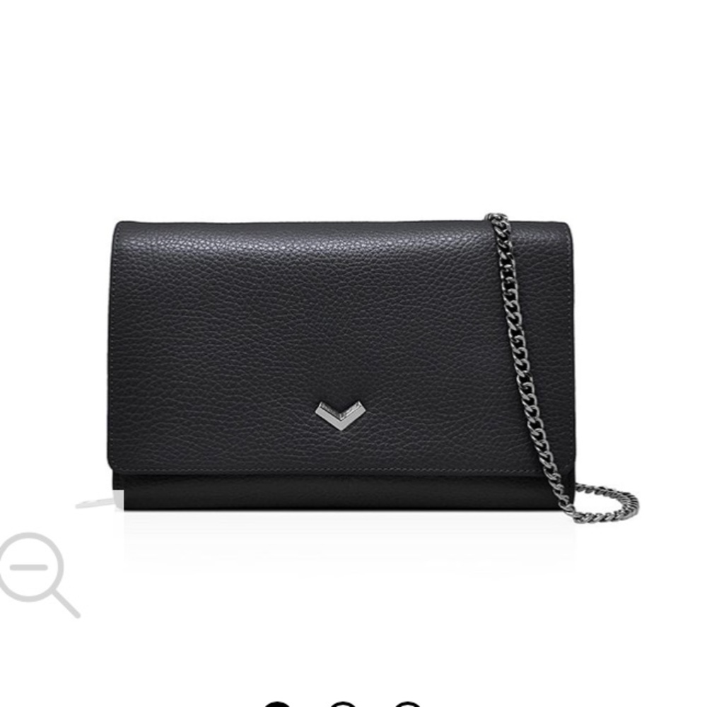 Botkier Soho Leather Chain Wallet-Crossbody Purse